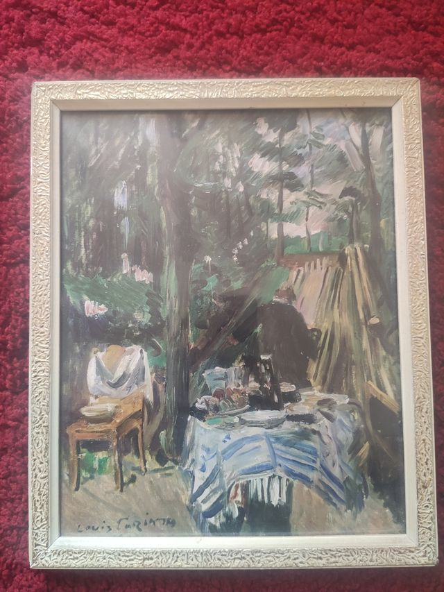 Cuadro antiguo de lovis corinth 