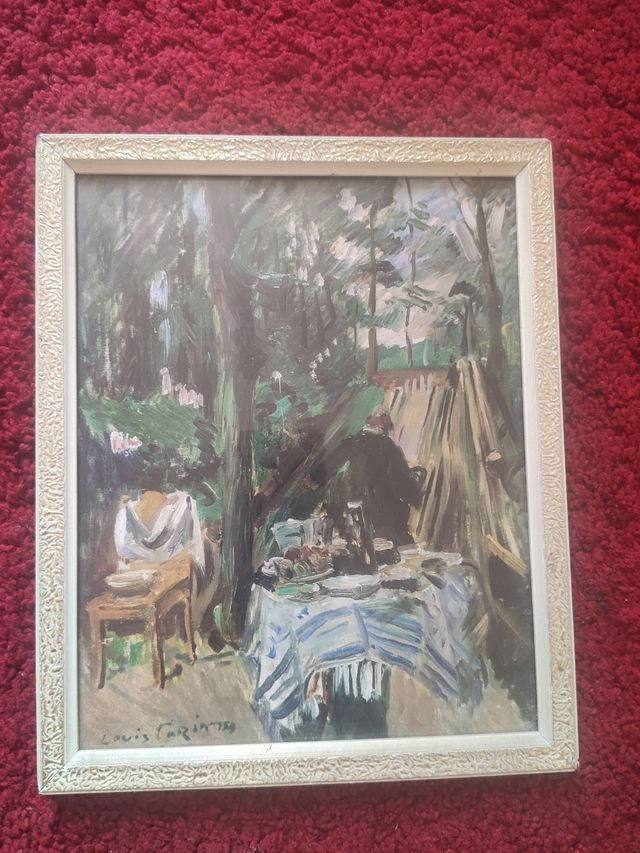 Cuadro antiguo de lovis corinth 