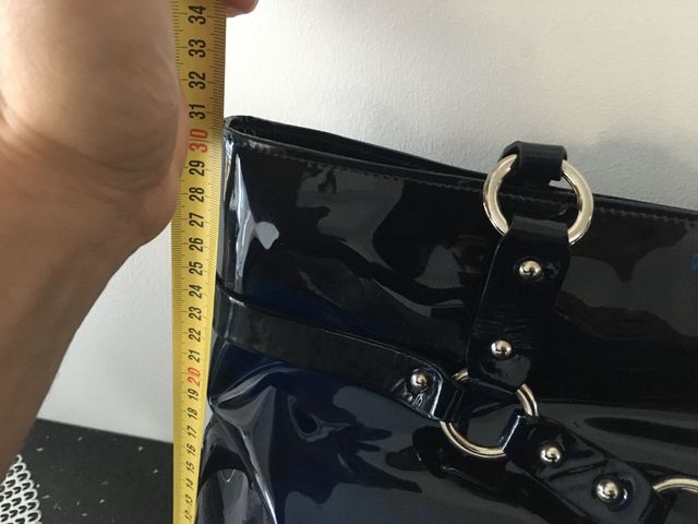 BORSA ARMANI donna NUOVA blu trasparente