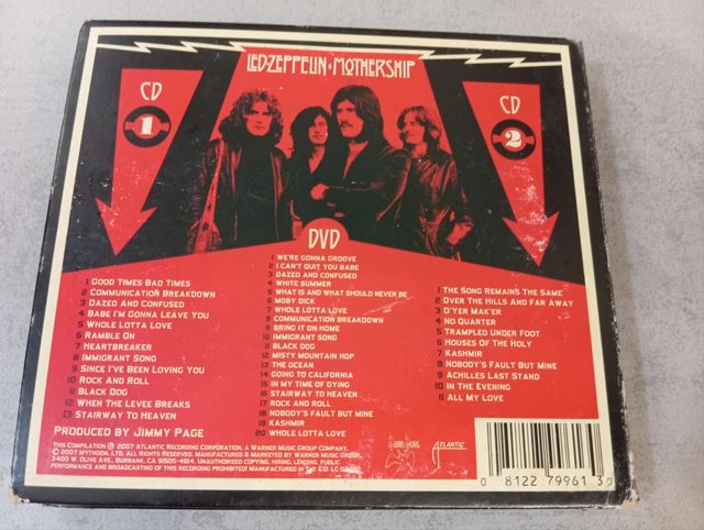 Led Zeppelin "Mothership" 2 CD'S + 1 DVD