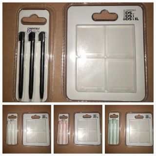 "NUEVO"3 lápices DS+4 cajetines juegos 