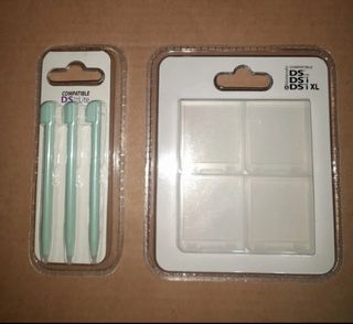 "NUEVO"3 lápices DS+4 cajetines juegos 