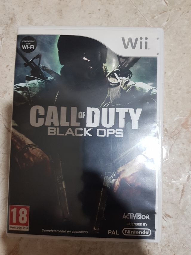 call of duty back ops wii
