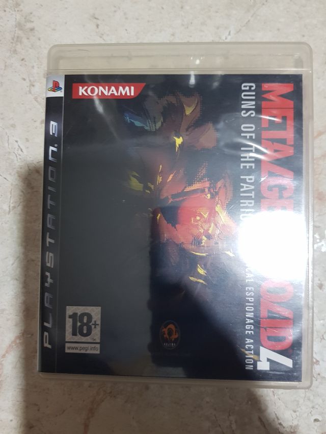 metal gear solid 4 ps3