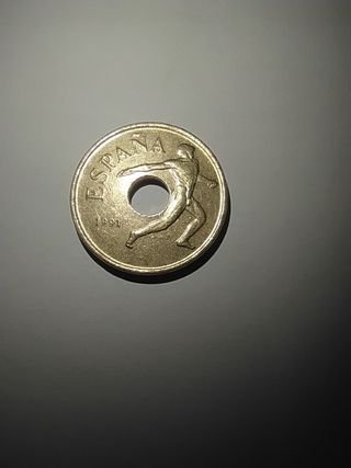 25 pesetas 1991