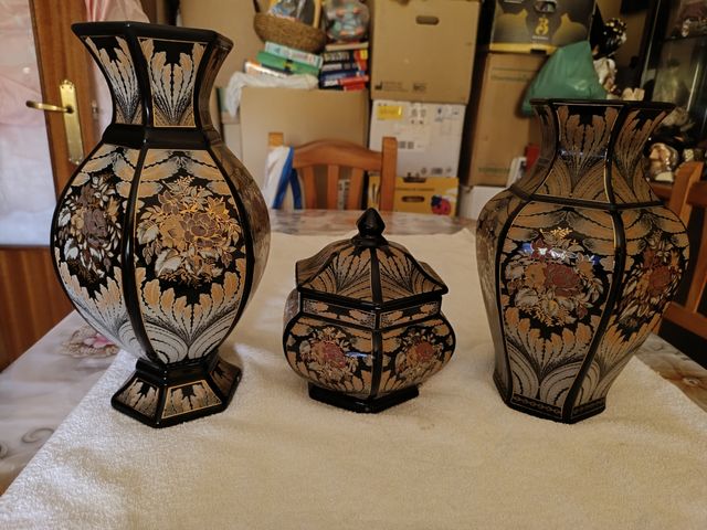 SET TRE PEZZI IN PORCELLANA EXPO