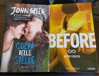 Libri Colpa delle Stelle-Before