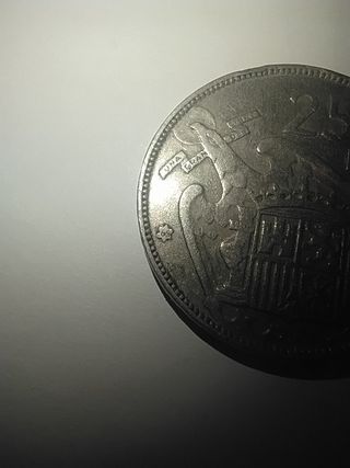 25 pesetas 1957