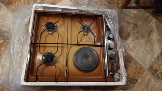 Placa de gas y luz marca Corberó