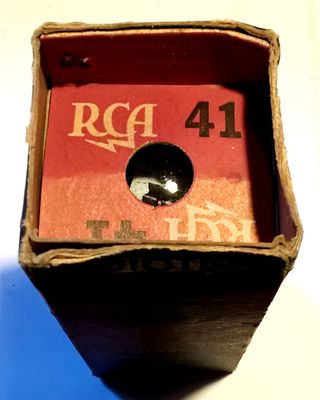 VALVOLA NOS RCA TIPO 41