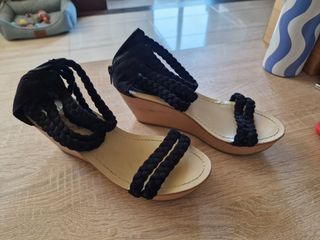 Sandalias Zara blancas