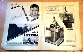 RIVISTA SCIENTIFICA "SAPERE" AGOSTO 1937