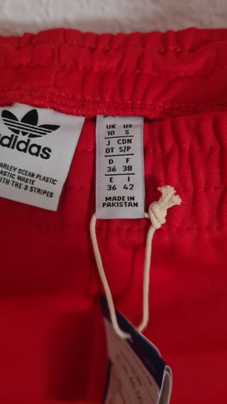 Pantalón Chándal ADIDAS Rojo S