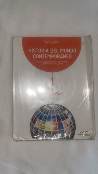 Libro de Historia 1 bach editorial anaya 