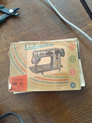 Maquina de coser alfamatic