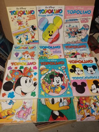 12 Fumetti di  topolino