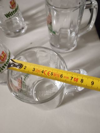 4 boccali birra vetro wittmann 0,15 vint