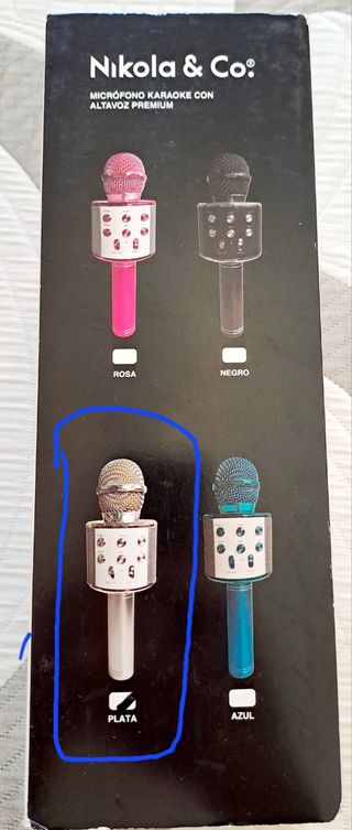 Karaoke Micrófono Nikola & Co.