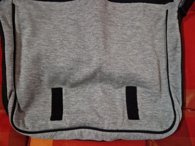 Borsa cartella in felpa