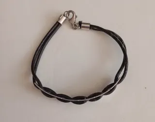 Braccialetto argento uomo