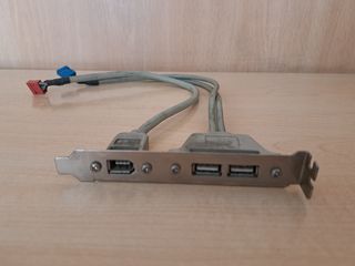 Puerto firewall (ieee 1394) y usb para placa base