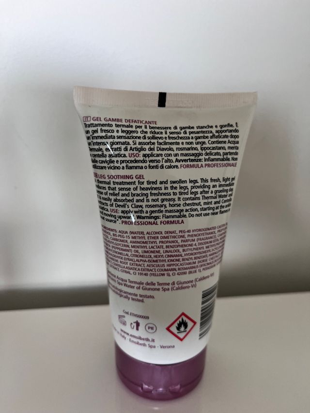 Emsibeth Thermal gel gambe 