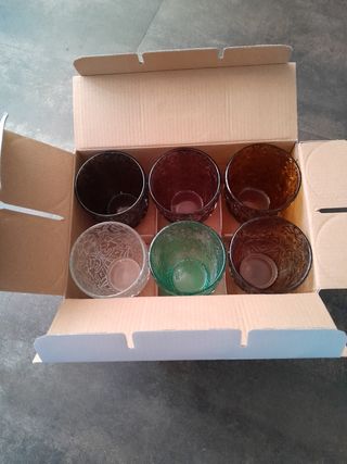 Set bicchieri di vetro Sibilla