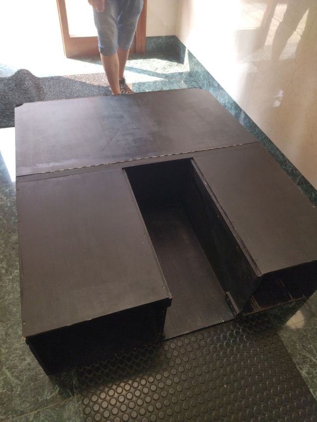 Cajon de madera Camper 