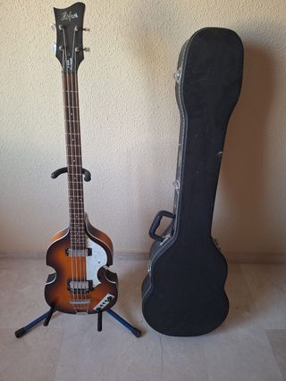 Bajo Eléctrico Hofner Violin + Maleta Rígida