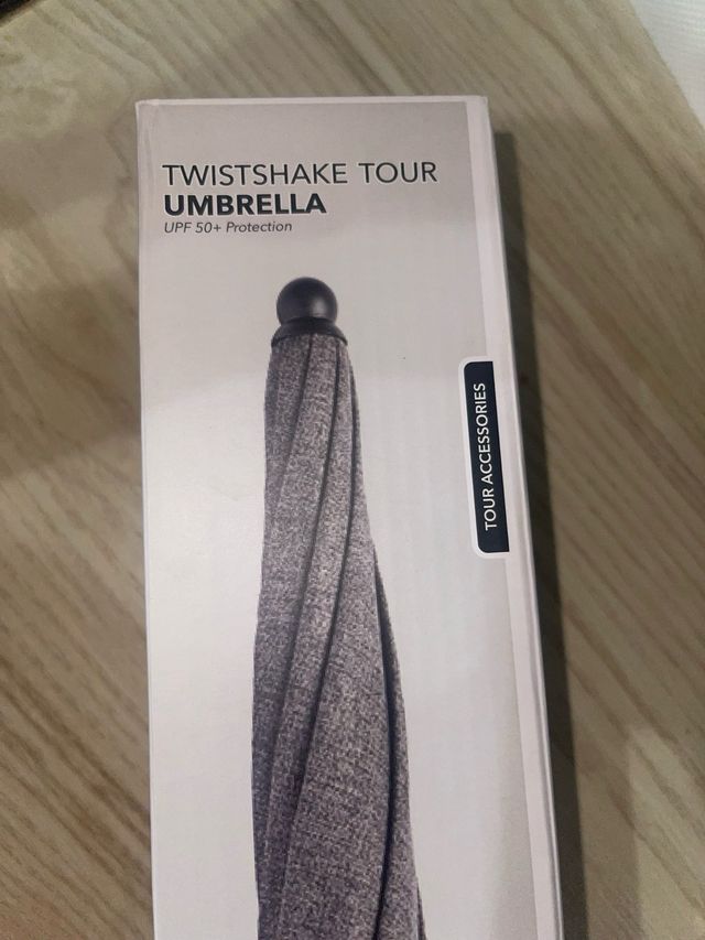 sombrilla carrito bebé twistshake