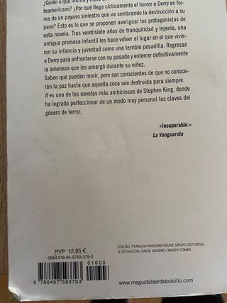 Libro It Stephen King