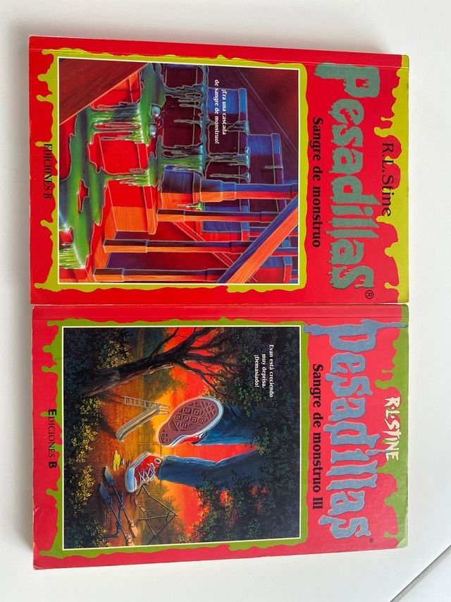 Pesadillas Stine, números 5, 6, 7, 9, 12, 15 y 21