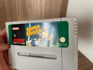 Super Soccer Nintendo SNES Ukv Pal