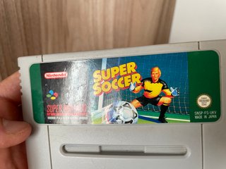 Super Soccer Nintendo SNES Ukv Pal