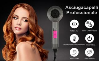 Asciugacapelli Professionale, Phon Capelli
