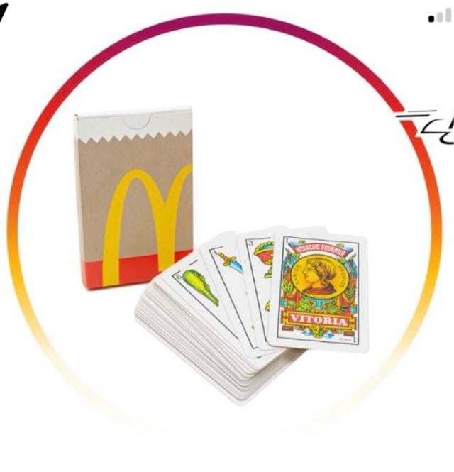 Baraja de cartas Mc Donald’s