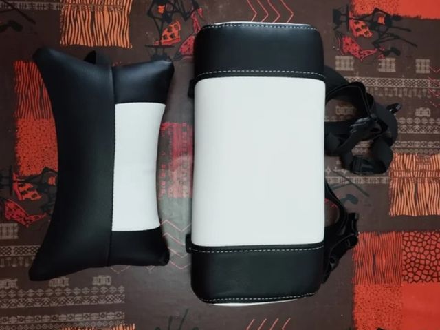 Cojin lumbar y cabeza o cervical, silla gaming