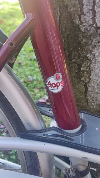 Bicicleta de paseo Decathlon elops.5