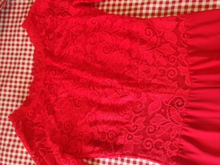 Mono rojo de fiesta