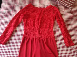 Mono rojo de fiesta