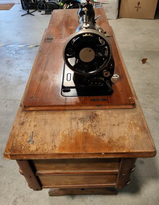 Máquina de coser singer del 1928