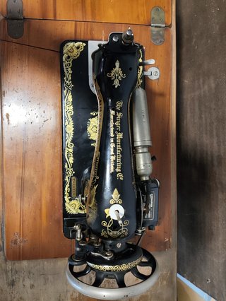 Máquina de coser singer del 1928