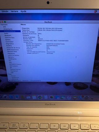 MacBook Blanco de 13 pulgadas (2010)
