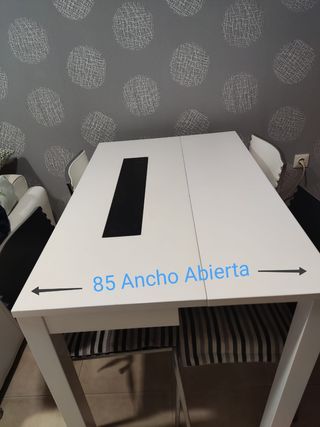 Mueble salón blanco. 