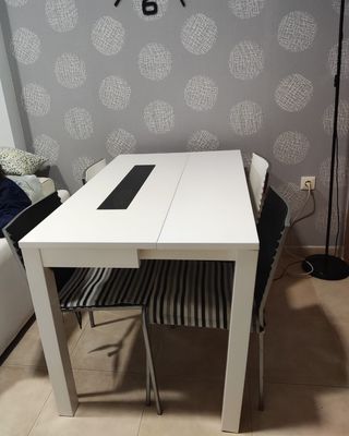 Mueble salón blanco. 