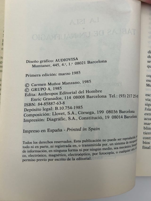 Rafael Dieste. Las Tablas de un Naufragio