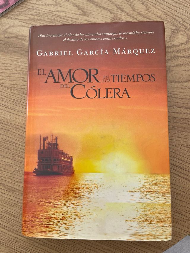 Libro el amor en tiempos del colera