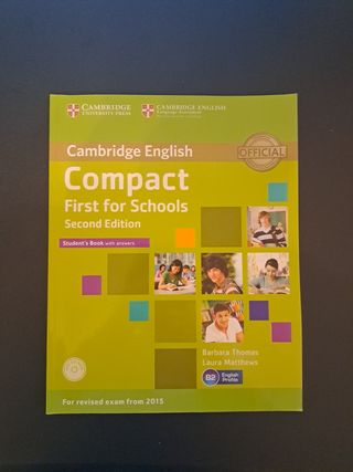 Official Cambridge B2 preparation book