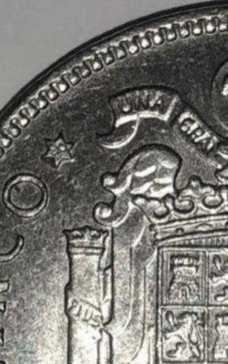 Moneda España 5 pts.1949 *50 Franco (MBC+++)!!