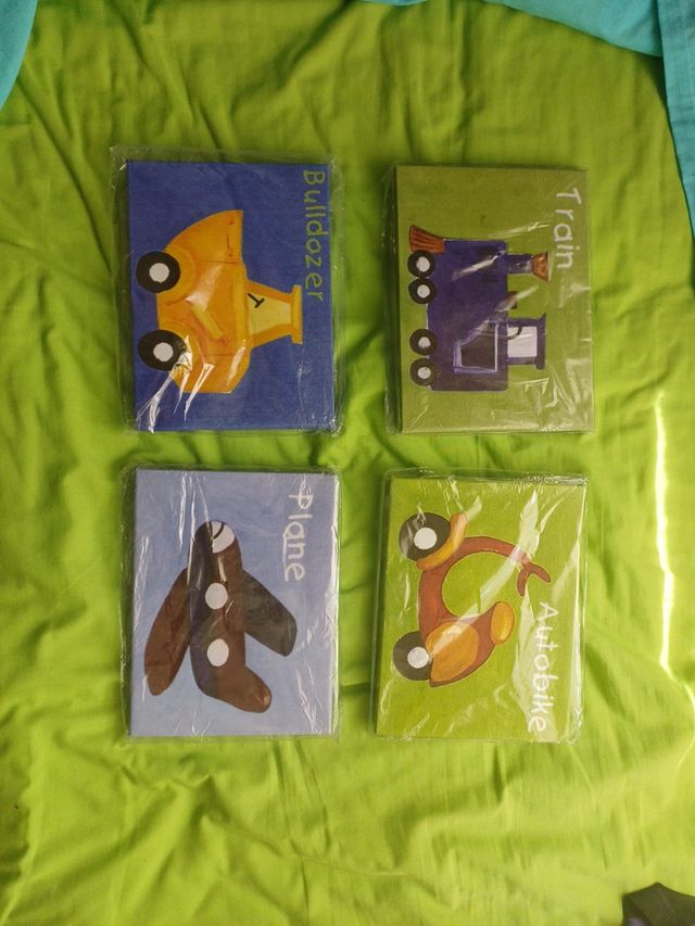 Cuadros infantiles de transportes